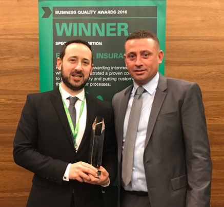 Essential Insurance Wins At The Legal & General Business Quality Awards